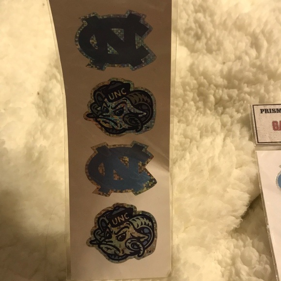 New Two packs of NC sparkle stickers and keychain - Picture 4 of 6